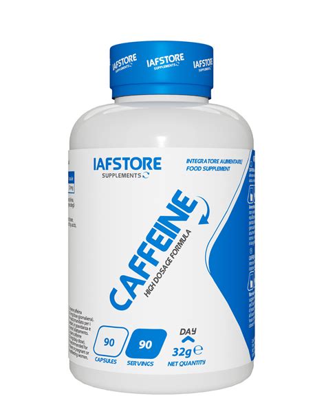 Caffeine by IAFSTORE SUPPLEMENTS (90 caplets)