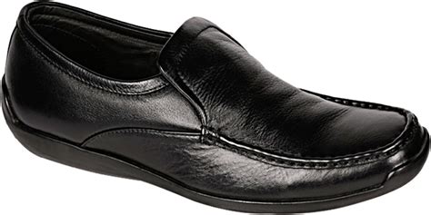 Khadim's British Walkers Beetle Slip On Shoes - Buy Black Color Khadim ...