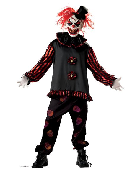 Schlitzer der Clown Kostüm Horror Clown Kostüme mit Maske | Horror-Shop.com