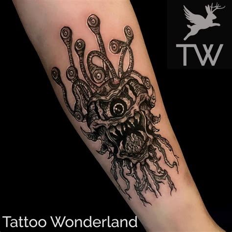 Dungeon and Dragons Beholder Tattoo | Tattoo shop, Best tattoo shops, Tattoos