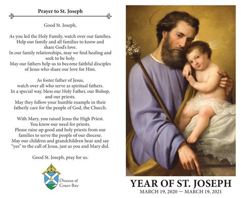 St. Joseph Prayer for 2020 — Nativity of Our Lord Parish