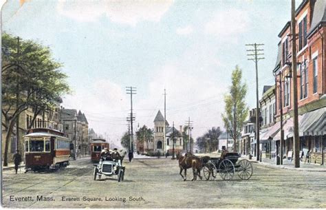 Everett Public Libraries, Everett, Mass. · Everett_Square_looking_south ...