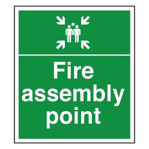 Wall Mounted Fire Assembly Point Sign