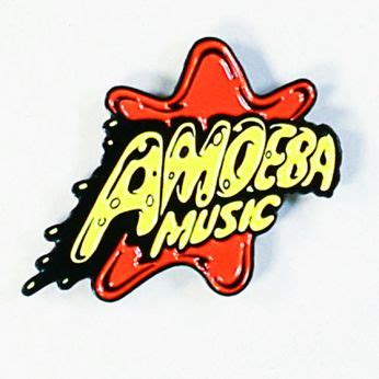 Amoeba Classic Logo Enamel Pin - Amoeba Music