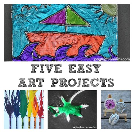 5 Easy Art Projects for Kids