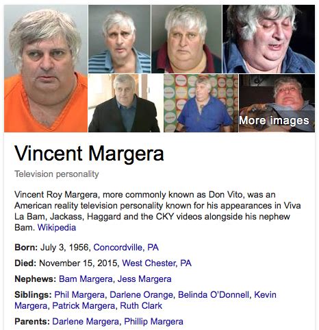 free to find truth: 33 59 | Vincent Margera Dies at Age 59, November 15, 2015