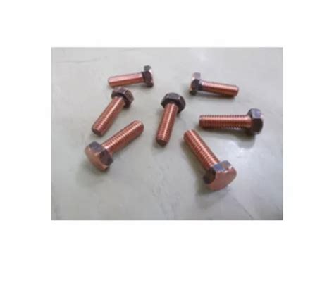 Hexagonal Copper Hex Bolts, Size: M6.5, 50 at Rs 35/piece in Mumbai ...