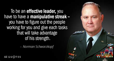 TOP 25 QUOTES BY NORMAN SCHWARZKOPF (of 58) | A-Z Quotes