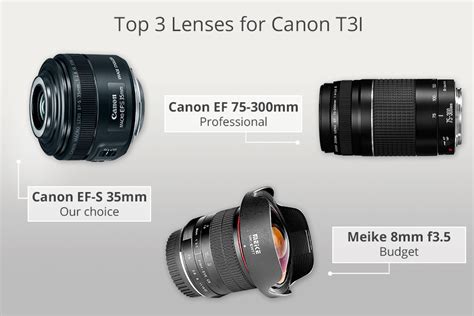 5 Best Lenses for Canon T3i in 2025