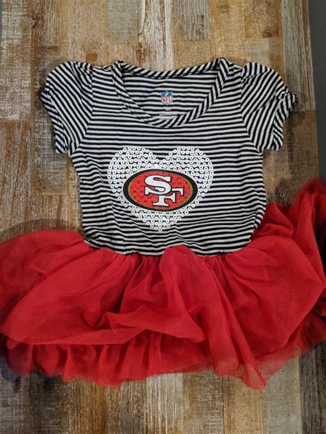 49ers Toddler Cheerleader size 12M | Cheerleading outfits, Girl outfits, Size girls