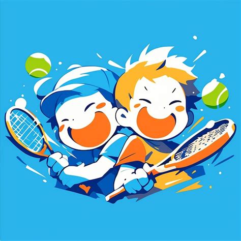 Friends Playing Sports Together | Premium AI-generated vector