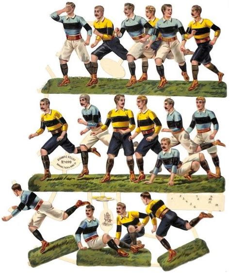 Paper Model History - The Game Of Football - Newport Vs. Cardiff A 1880 ...