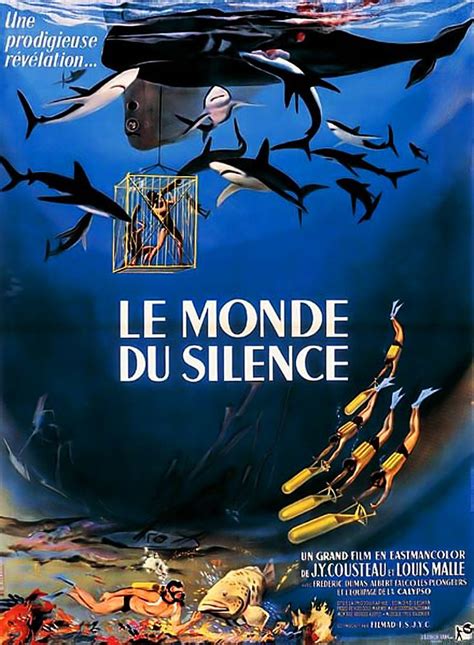 "Le Monde du Silence" - Jacques-Yves Cousteau et Louis Malle - 1956 | World movies, Movie ...