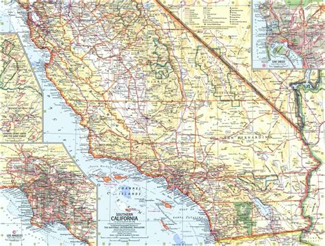 The Lost U.s. Highways Of Southern California History | Kcet - Road Map Of Southern California ...