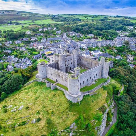 Harlech Castle situated in the heart of Snowdonia National Park was built between 1282 and 1289 ...