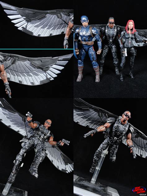 Custom Falcon (Movie Style) Marvel Legends Action Figure - Created ...