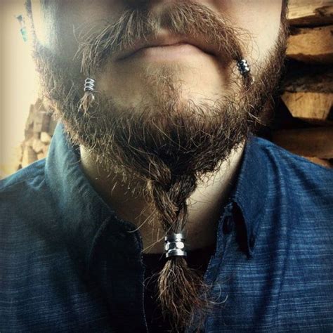 The Most Amazing in addition to Lovely beard bead | Beard beads, Viking beard, Beard