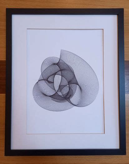 Abstract Pen Plotter Art For Sale in Strandhill, Sligo from jham1