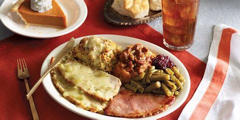 Cracker Barrel Turkey n’ Dressing meal comes with Gravy, a sampling of Sugar Cured Ham, Sweet ...