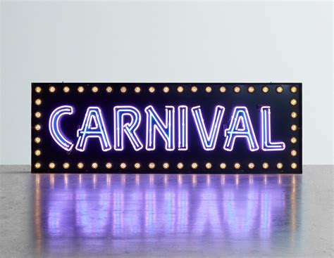 Neon Carnival Bulb Hire - Kemp London - Bespoke neon signs and prop hire.