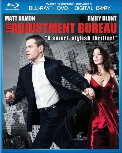 Jim Bertel Reviews 'The Adjustment Bureau' Starring Matt Damon, Emily ...