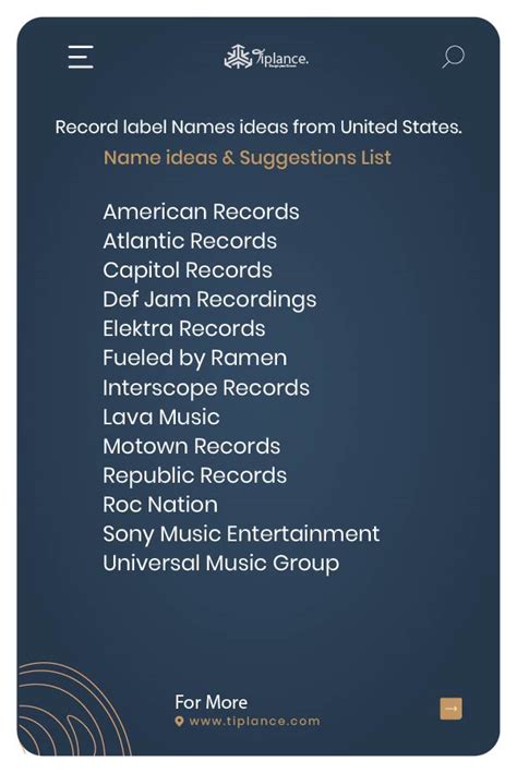 339 + Best Record label Names ideas & Samples - Tiplance