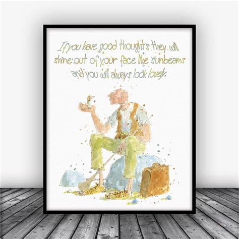 The BFG Quote Art Print Poster