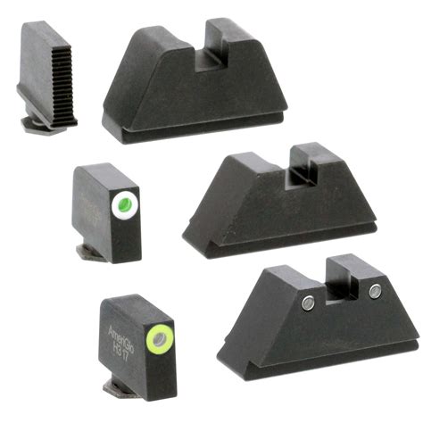 Ameriglo Suppressor Height Sights - Glock Suppressor Height Sights