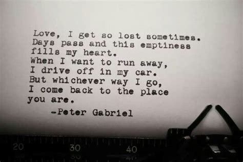 "In your eyes" Peter Gabriel | Great song lyrics, Lyrics, Song lyric quotes