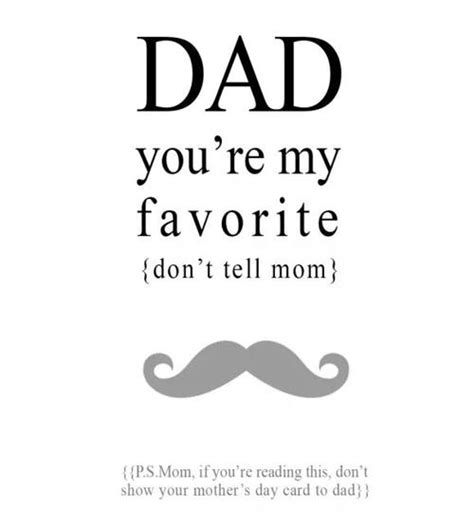 Funny Printable Father's Day Card | FaveCrafts.com