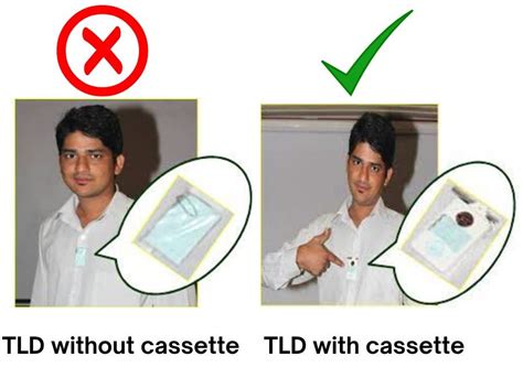 Proper ways of using TLD Badge in Diagnostic Radiology