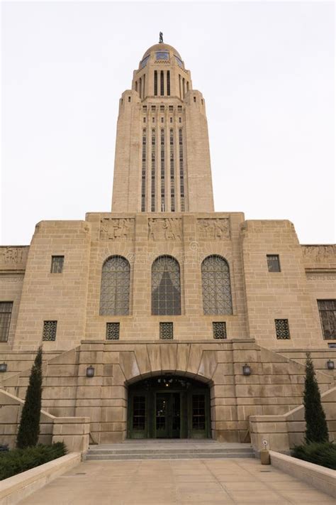 Lincoln Nebraska Capital Building Government Dome Architecture Stock Image - Image of building ...