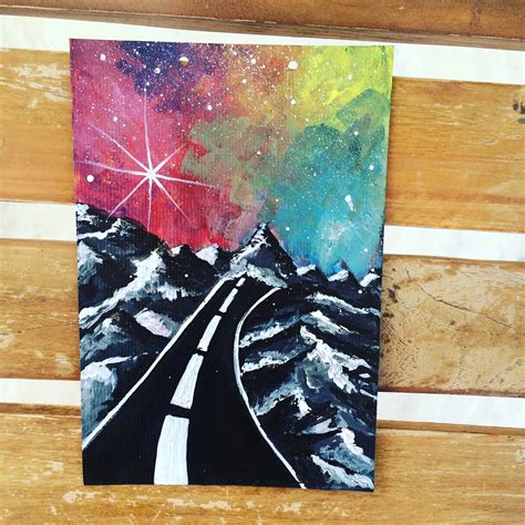 Diy Painting on Black Canvas - Instructables