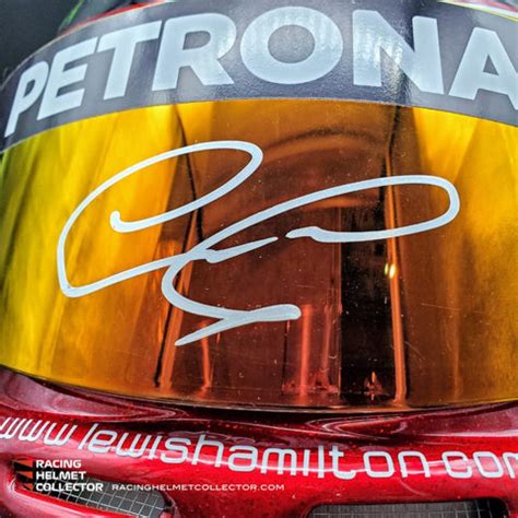 Incredible LEWIS HAMILTON Signed Helmets Selection For Sale – Racing ...