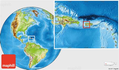 Physical Location Map of Maricao