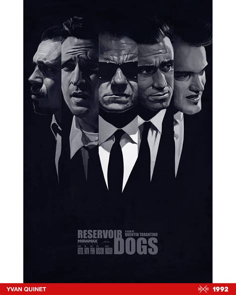 Reservoir Dogs by Yvan Quinet - Home of the Alternative Movie Poster -AMP-