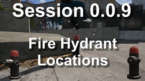 All Five Fire Hydrant Locations - YouTube