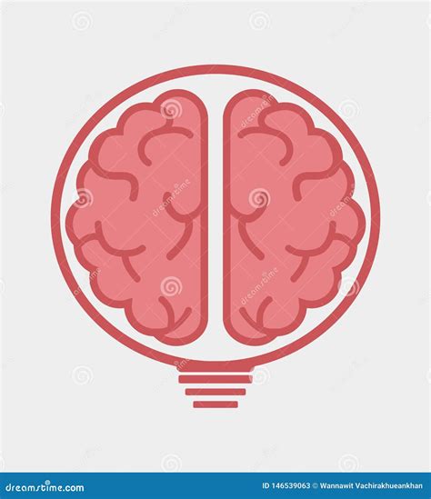 Creative Brain Vector Flat Logo Stock Vector - Illustration of innovation, data: 146539063