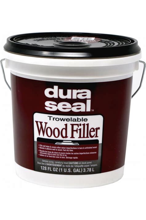 Dura Seal Trowelable Wood Filler_ Maple_ Ash_ Pine Gallon