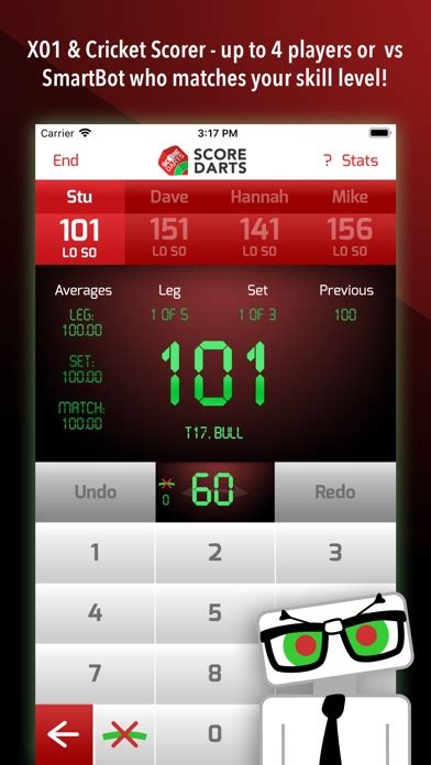 Score Darts Scorer Lite - App voor iPhone, iPad en iPod touch - AppWereld