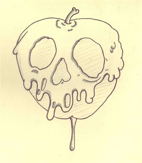 poison apple | Disney art diy, Book art drawings, Book art