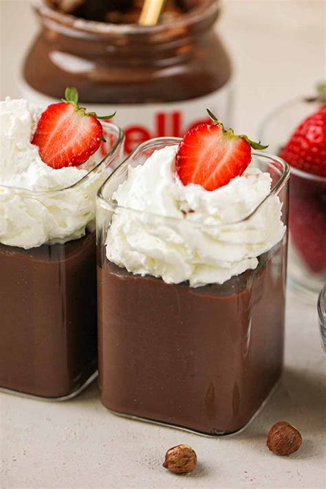 Nutella Pudding Recipe