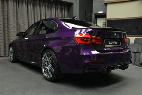 Twilight Purple BMW M3 with Competition Package and M Performance Parts ...