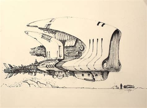 Explorer Ship Sketch by yigitkoroglu.deviantart.com on @DeviantArt | Spaceship drawing ...