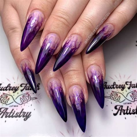 40+ Dark Purple Nails To Inspire Your Next Manicure