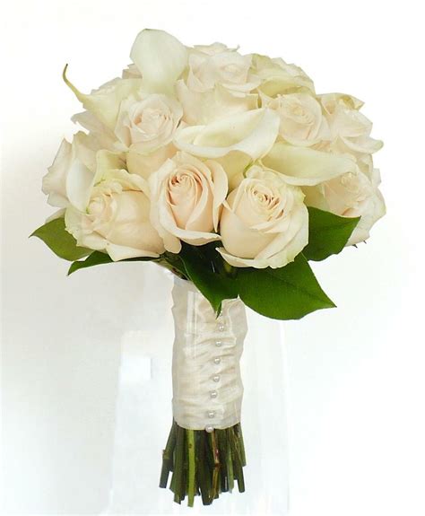 White Rose Bridal Bouquet — Pike Place Flowers