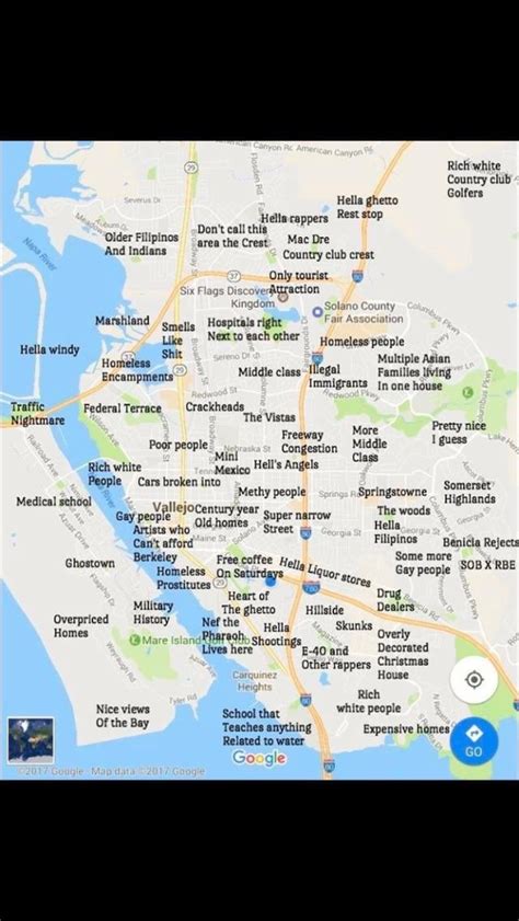 Accurate map of Vallejo : r/vallejo