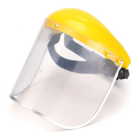 New Transparent Clear Grinding Safety Face Shield Screen Mask Visors ...