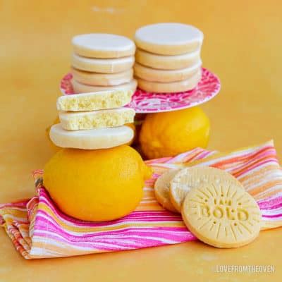 Girl Scout Cookies Lemon Cookie Recipe Copycat • Love From The Oven