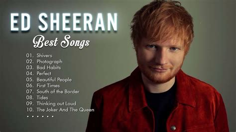 Ed Sheeran : Best Songs Collection 2021 - Best Pop Songs ever - YouTube ...